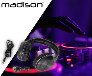 Słuchawki bezprzewodowe BT MAD-HNB100 Madison one size 5
