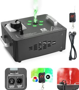 Wytwornica dymu pionowego z LED RGB 1200W Goliath1200LED DMX pilot /Firefog one size 13