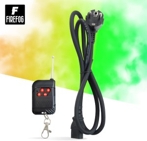 Wytwornica dymu pionowego z LED RGB 1200W Goliath1200LED DMX pilot /Firefog one size 14