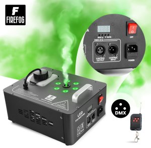 Wytwornica dymu pionowego z LED RGB 1200W Goliath1200LED DMX pilot /Firefog one size 17