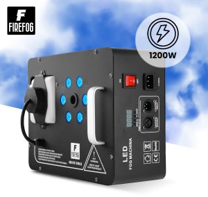 Wytwornica dymu pionowego z LED RGB 1200W Goliath1200LED DMX pilot /Firefog one size 19