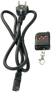 Wytwornica dymu pionowego z LED RGB 1200W Goliath1200LED DMX pilot /Firefog one size 6