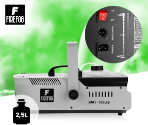 Wytwornica dymu z LED RGB 1500W Eagle 1500LED dwa piloty/ Firefog one size 8