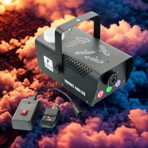 Wytwornica dymu z efektem LED 400W Hornet 400LED 2 piloty Firefog one size 17