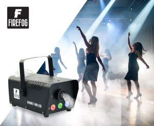 Wytwornica dymu z efektem LED 400W Hornet 400LED 2 piloty Firefog one size 2