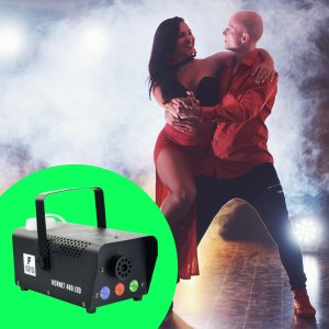 Wytwornica dymu z efektem LED 400W Hornet 400LED 2 piloty Firefog one size 9