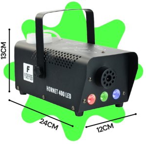 Wytwornica dymu z efektem LED 400W Hornet 400LED 2 piloty Firefog one size 10