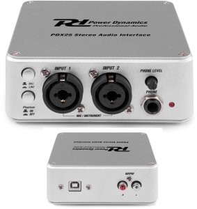 Interfejs audio 2CH USB Power Dynamics PDX25 one size 10