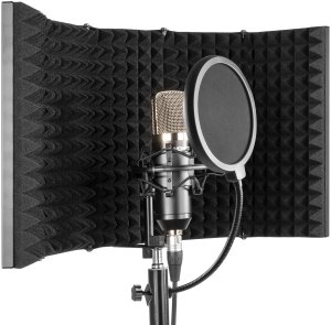 Kabina akustyczna, Filtr odbiciowy mikrofonu MRF30 Vonyx one size 11