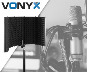 Kabina akustyczna, Filtr odbiciowy mikrofonu MRF30 Vonyx one size 2