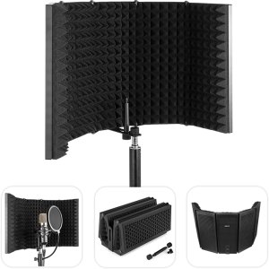 Kabina akustyczna, Filtr odbiciowy mikrofonu MRF30 Vonyx one size 3