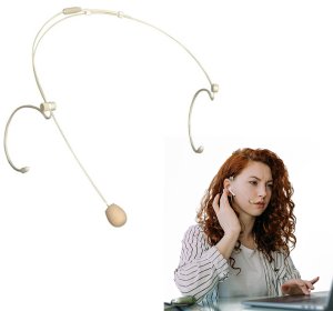 Pojemnościowy mikrofon nagłowny Power Dynamics PDH4 one size 2