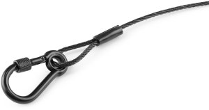 Linka zabezpieczająca SAF35 Beamz 35cmx 3mm do 30kg czarna one size 7