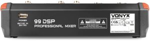 Vonyx Mikser muzyczny 6-kanałowy VM-KG06 BT/DSP/USB one size 4
