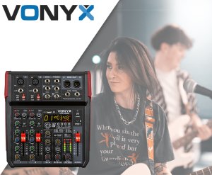 Vonyx Mikser muzyczny 6-kanałowy VM-KG06 BT/DSP/USB one size 6
