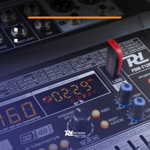 Mikser sceniczny 12-kanałowy PDM-T1204 DSP/MP3 Power Dynamics one size 13
