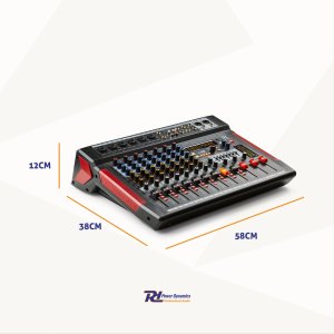 Mikser sceniczny 12-kanałowy PDM-T1204 DSP/MP3 Power Dynamics one size 9