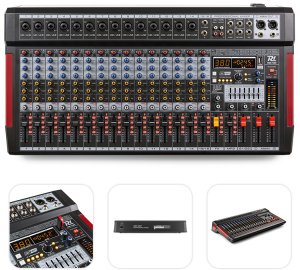 Mikser sceniczny 16-kanałowy PDM-T1604 DSP/MP3 Power Dynamics one size 2