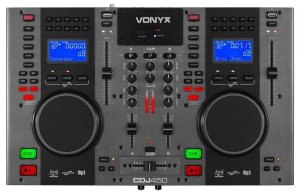Odtwarzacz CD Vonyx Podwójny odtwarzacz CD MP3 USB BT CDJ450 one size 2