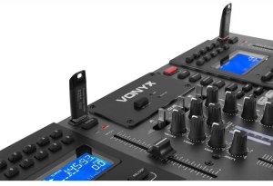 Odtwarzacz CD Vonyx Podwójny odtwarzacz CD MP3 USB BT CDJ450 one size 7