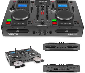 Odtwarzacz CD Vonyx Podwójny odtwarzacz CD MP3 USB BT CDJ450 one size 8
