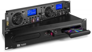 Podwójny odtwarzacz CD MP3 USB Power Dynamics PDX350 one size 1