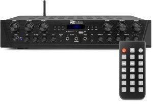 Power Dynamics Wzmacniacz audio PV260BT 6 strefowy 600W BT USB SD FM pilot one size 11