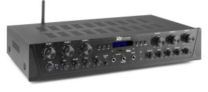 Power Dynamics Wzmacniacz audio PV260BT 6 strefowy 600W BT USB SD FM pilot one size 4