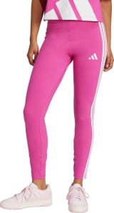 Legginsy damskie adidas Essentials 3-Stripes Cotton różowe JC5577 L 1