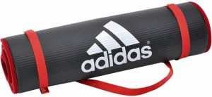 Adidas Mata treningowa ADMT-12235 183 cm x 61 cm x 1 cm czarno-czerwony 1