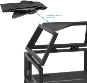 Stand dla DJ'a z ekranem Vonyx DJ Booth one size 15