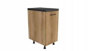 MEBLE KUCHENNE ZESTAW VARIO 240X180CM Z4 CZARNY/EVOKE BLAT DISTRICT BEZ AGD 3