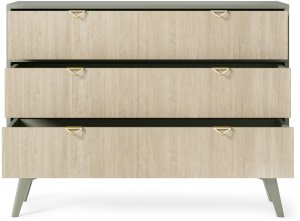 Komoda Silva KSZ-106 w kolorze Eukaliptus + Jodełka Scandi 2