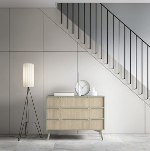 Komoda Silva KSZ-106 w kolorze Eukaliptus + Jodełka Scandi 4