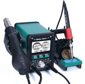 Stacja Lutownicza Hot-Air 2w1 Yihua 995D+-I 810W Zestaw Akcesoriów Topnik 3