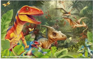 Podkładka na biurko Dinozaury 3