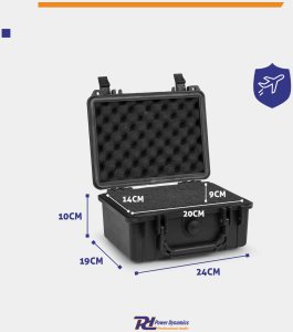 Uniwersalna walizka transportowa GIGCase2 - IP67 - czarna Power Dynamics one size 16
