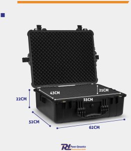 Walizka foto Power Dynamics Uniwersalna walizka transportowa GIGCase22 - IP67 - czarny one size 16