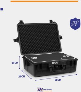 Walizka foto Power Dynamics Uniwersalna walizka transportowa GIGCase26 - IP67 - czarna Power Dynamics one size 16
