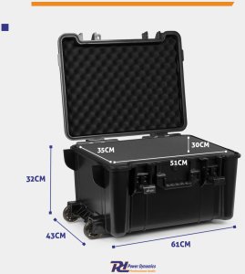 Walizka foto Power Dynamics Uniwersalna walizka transportowa case GIGCase34T - IP67 - kolor czarny Power Dynamics - one size 19