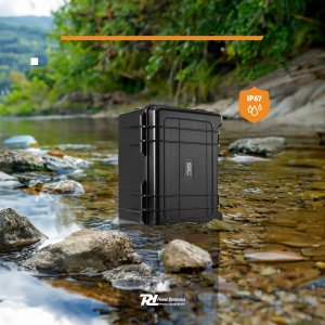 Walizka foto Power Dynamics Uniwersalna walizka transportowa case GIGCase34T - IP67 - kolor czarny Power Dynamics - one size 21