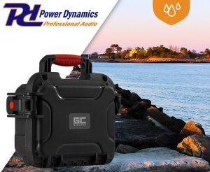 Uniwersalna walizka transportowa Power Dynamics GIGCase50R Heavy Duty - Seria R - IP67 - czarna one size 3