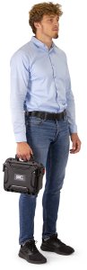 Uniwersalna walizka transportowa Power Dynamics GIGCase54 Heavy Duty - Seria R - IP67 - czarna one size 11