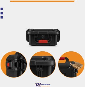 Uniwersalna walizka transportowa Power Dynamics GIGCase54 Heavy Duty - Seria R - IP67 - czarna one size 15