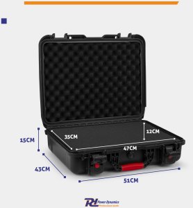 Walizka foto Power Dynamics Uniwersalna walizka transportowa Power Dynamics GIGCase70R Heavy Duty - Seria R - IP67 - czarna one size 18