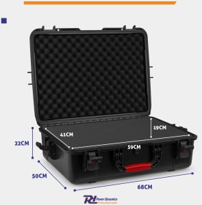 Walizka foto Power Dynamics Uniwersalna walizka transportowa Power Dynamics GIGCase78R Heavy Duty - Seria R - IP67 - czarna one size 14