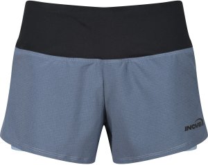 Spodenki do biegania damskie Inov-8 Trailfly Ultra 3 2in1 Short - slate/blue grey rozmiar: m 1