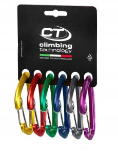 Zestaw karabinków Climbing Technology Berry W 6-Pack 1