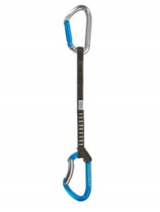 Ekspres wspinaczkowy Climbing Technology Salto Set UL 22 cm - titanium/electricblue 1