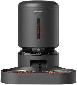 Petlibro Dozownik kamy z kamerą Petlibro Granary z podwójną misą, 5L (czarny) 2